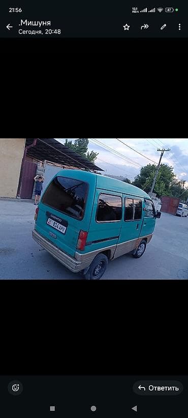 damas: Daewoo Damas: 1998 г., Бензин — 10