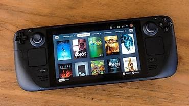 Портативная игровая консоль Steam Deck LCD - 7" сенсорный дисплей с