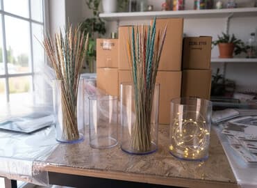 спец очки: Продаю вазы небьющиеся стекло для интерьера ваза для цветов — 1