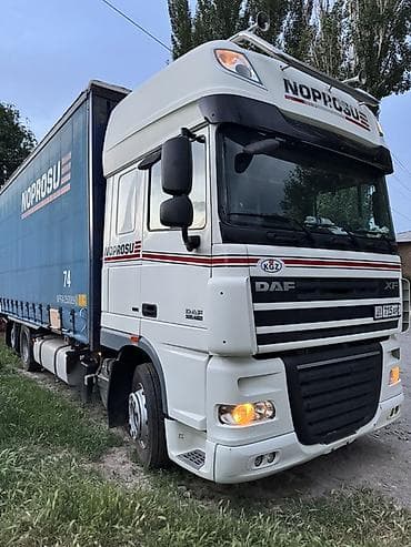 r17 w210: Тягач, DAF, Тентованный — 2