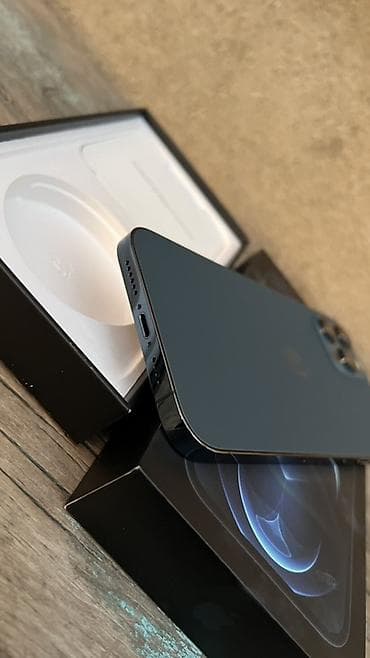 большой экран: IPhone 12 Pro Max, 128 ГБ, Pacific Blue, Коробка — 5