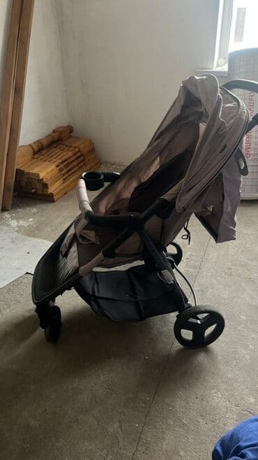 дождевик на коляску: Коляска, цвет - Коричневый — 3