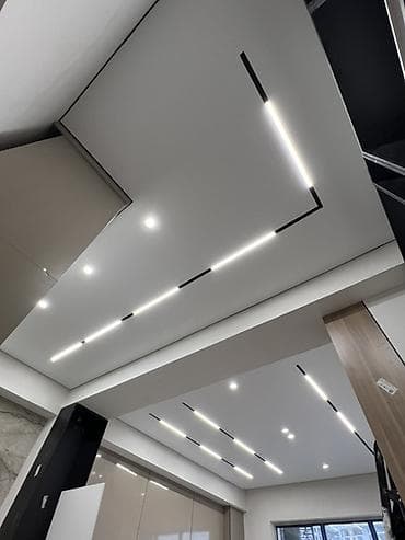 elegance stroy: Натяжной потолок Матовое Монтаж — 1