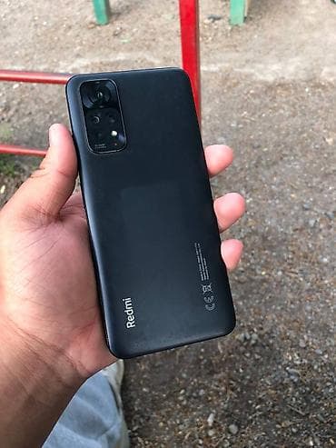 lalafo notebook: Redmi, Redmi Note 11, Б/у, 64 ГБ, цвет - Черный — 2