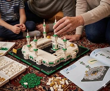 лего мечеть: 🕌 Коллекционный конструктор Wange: Великая мечеть Аль-Харам (Мекка) ​ — 1