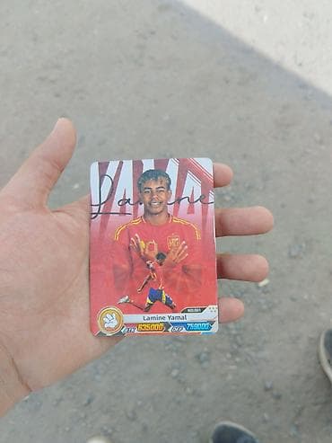 электронный часы: Коллекционная карточка футболиста “Lamine Yamal” - Серия: NO:001 — 2