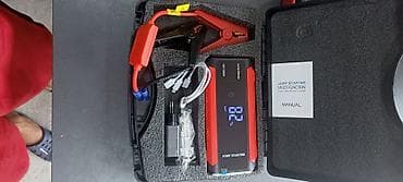 mini gps tracker: Многофункциональный автомобильный пуско-зарядный бустер (Jump Starter) — 1