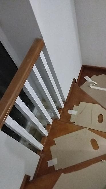 маст: Деревянная лестница Для дома, Бесплатная доставка, Вид дерева: Сосна, Форма лестницы: Г-образная, Стиль: Классический — 5