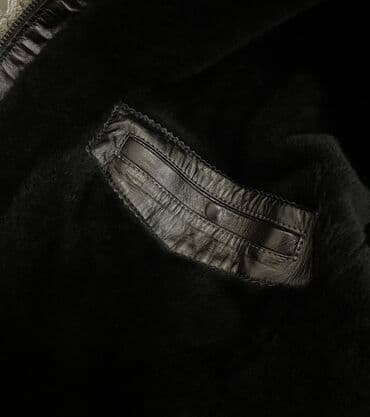 Киреге берилүүчү кийимдер: Кожаная дубленка, качественная в отличном состоянии . Размер 3ХL — 4