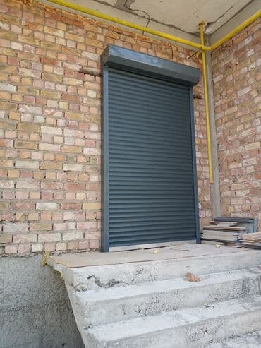 ворота для гаража цена: Ролл дверь, Жалюзи дверь, Алюминий, Бесплатная доставка, Бесплатная установка — 6