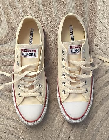 конверс кеды: Кеды Converse Chuck Taylor All Star, цвет (молочный/бежевый). размер — 6