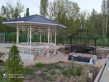 кухонные гарнитуры б: Навес, Арочный, Металл, Поликарбонат, Установка — 6