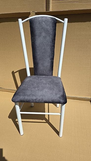 кух: Стул для кухни, Железо, цвет - Серый — 2