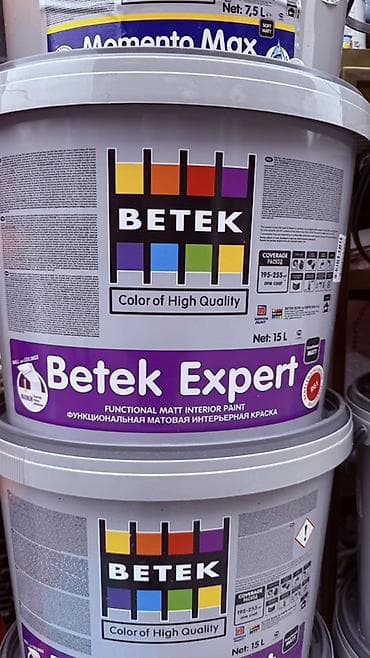 paint: Краска Betek Expert — функциональная матовая интерьерная краска для — 1