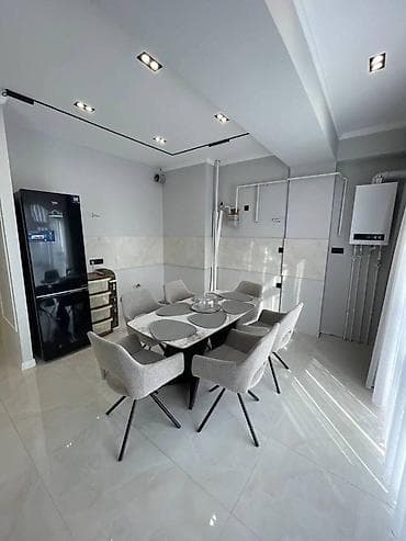 адинай: 1 бөлмө, 54 м², Элитка, 13 кабат, Евроремонт — 6