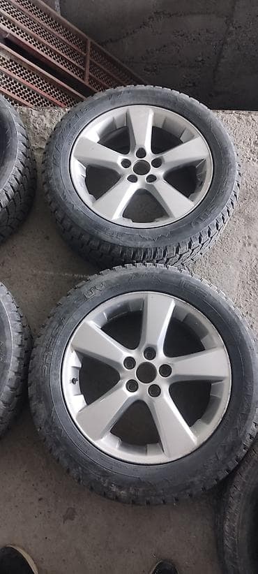 шины на rx300: Колеса в сборе 235 / 55 / R 18, Б/у, Комплект, Легковые, Литые, отверстий - 5 — 2