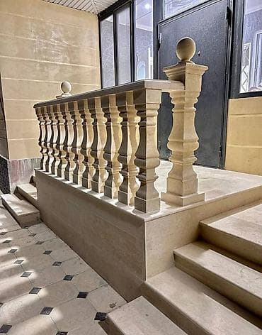 Балясина перила из натурального камня для крыльца, террасы и лестниц