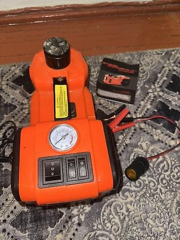 акция набор: Электрический домкрат 3-в-1 для авто (12 В) Компактная — 3