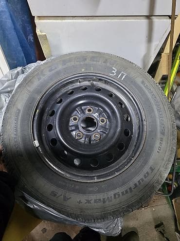 ист крыло: Колеса в сборе 205 / 70 / R 15, Лето, Б/у, Комплект, Легковые, Железные, отверстий - 5 — 2