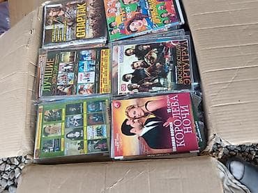 CD, DVD диски: Оптовый лот DVD-дисков с фильмами и сериалами на русском языке — 4
