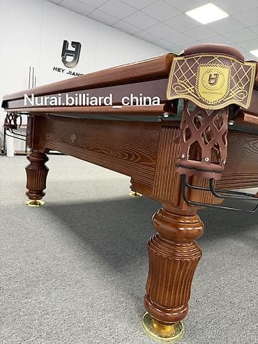 Бильярдные столы: Бильярдный «КОРОЛЕВСКИЙ» для русской пирамиды Размер - 12 фут Игровая — 5