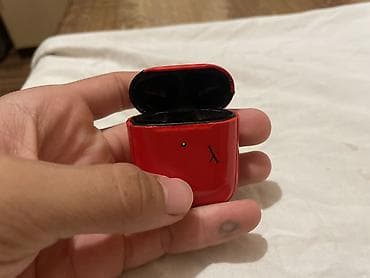 ipod 7: Беспроводные вакуумные наушники, Apple, AirPods Pro, Б/у — 3
