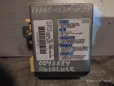 Honda Odissey Absolute компьютер аirbag, Хонда Одиссей абсолют блок