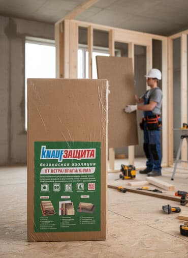 СИП-панели: Безопасная изоляция Knauf Защита предназначена для защиты от ветра — 1