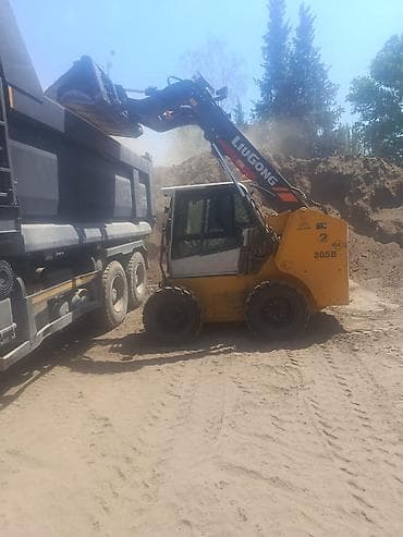 сам гружу сам вожу: Услуги мини-погрузчика Liugong 385B - Маневренный мини-погрузчик с — 2