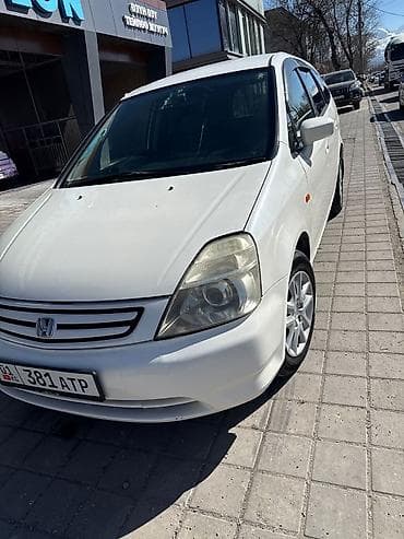 sp 4: Honda Stream, белый компактвэн/минивэн Основные характеристики: - — 1