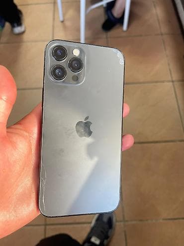 redmi 8 цена в бишкеке: IPhone 12 Pro Max, Б/у, 128 ГБ, Space Gray, Чехол — 1