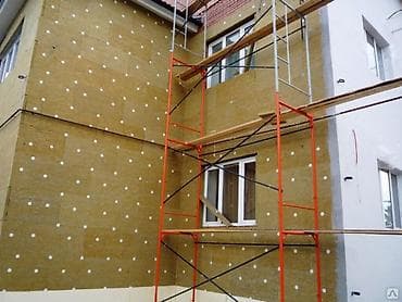 профиля: Утепление фасадов минеральной ватой под штукатурку Описание работ: - — 2