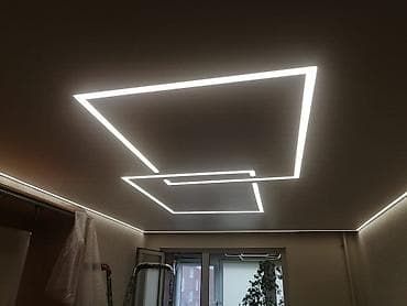 натожный потолок: Натяжной потолок Глянцевое Монтаж — 5