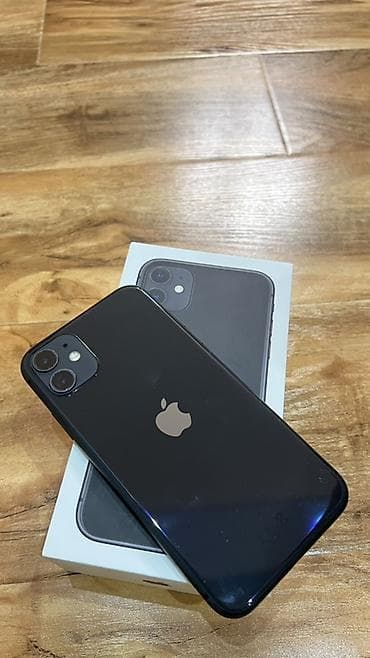 iphone x10: IPhone 11, Б/у, 128 ГБ, Черный, Коробка, 79 % — 1