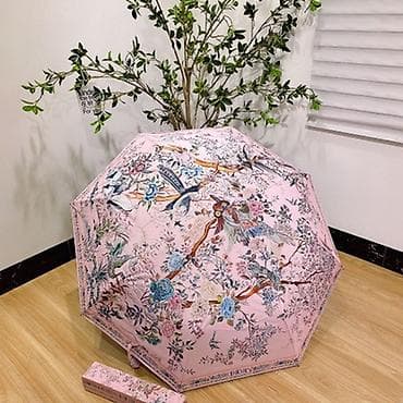 детский зонт: ЗОНТИКИ DIOR 2/1 СПФ 50 и от дождя - Купол: 8-ми спицевый, округлой — 1