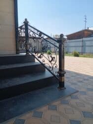 ручки рейлинги для кухонной мебели: Кармагычтар, Материалы: Согулган темир, Балкон үчүн, Жаңы — 25