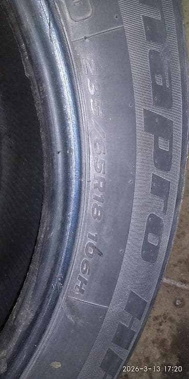 Шины 235 / 65 / R 18, Лето, Б/у, Комплект, Внедорожные (АТ/МТ), США, Hankook