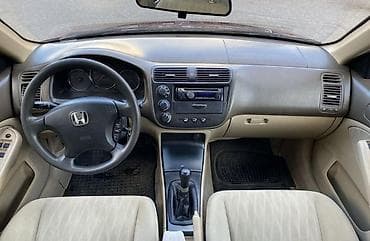 geely v6e: Honda Civic: 2003 г., 1.7 л, Механика, Бензин, Седан — 6