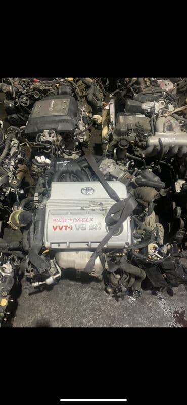 генератор виндом: Бензиновый мотор Toyota 2004 г., 3 л, Б/у, Оригинал, Япония — 1