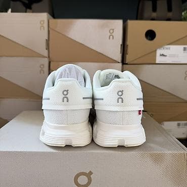 tech fleese: Кроссовки On Cloud 5, цвет White 41/42/43 - Легкая дышащая сетка — 4