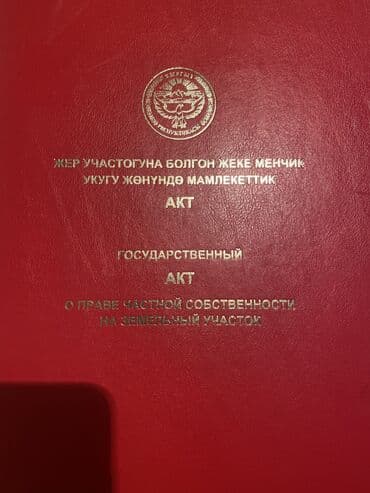 дом дача каракол: 4 соток, Для бизнеса, Красная книга, Тех паспорт, Договор купли-продажи — 1