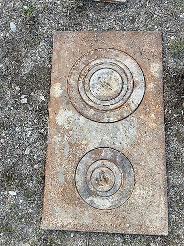 В г.Каракол продаются чугунные элементы для дровяной печи/буржуйки и