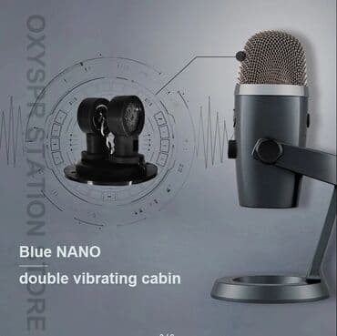 той калонка: Blue yeti nano shadow grey конденсаторный usb-микрофон премиум-класса — 4