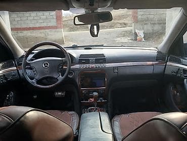 techno spark: Mercedes-Benz S-Class: 2001 г., 5 л, Автомат, Бензин, Седан — 7