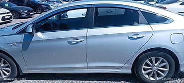 стеко: Hyundai Соната, серебристый лифтбек. Кузов и экстерьер: - Лифтбек с — 2