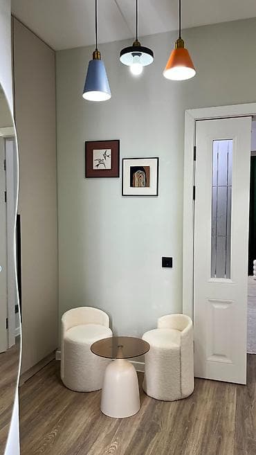 Квартиры: 1 комната, 41 м², Дордой Моторс рынок Элитка, 8 этаж, Свежий ремонт — 3