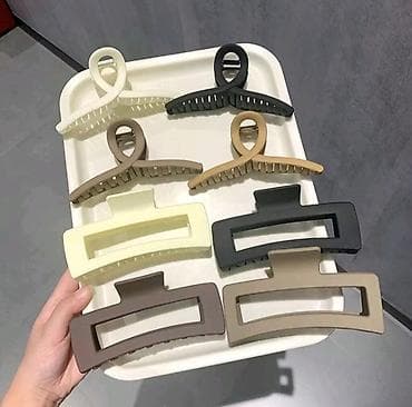 Аксессуар для волос, Заколка, Женские, Материал: Пластик