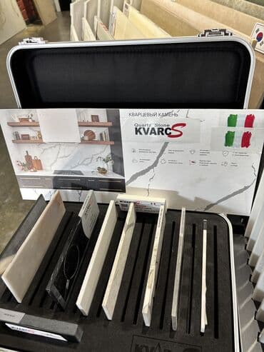 столы и: Каменные столешницы из акрилового и кварцевого камня для кухни и — 43