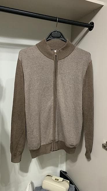 мужской кардиган на молнии: Мужской трикотажный кардиган на молнии. (Оригинал) - Цвет — 2