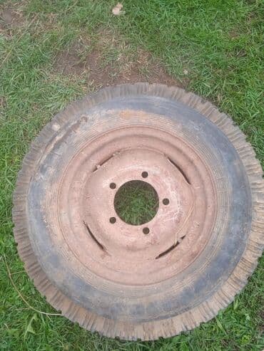 трактор мтз 1025: Дөңгөлөктөр монтажда 170 / R 16, 1 даана, А/ч техникасы, Темир, тешиктери - 5 — 1